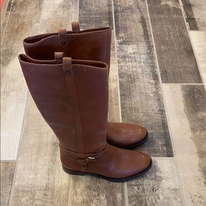 Enzo Angiolini Brown Eaedosa Boots Size 6.5